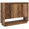 vidaXL Vi&eth;beinteyfla Gamalt timbur 97 x 29 x 75 cm Samsettur vi&eth;ur