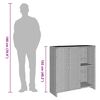 vidaXL Geymsluskápur með geymslu Brúnn 100 x 36 x 102 cm Rattan