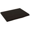 vidaXL Vegghilla D&ouml;kkbr&uacute;n 40x30x2 cm Me&eth;h&ouml;ndlu&eth; Gegnheil Eik