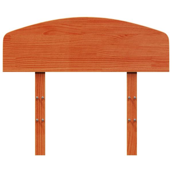 vidaXL H&ouml;f&eth;agafl Vaxbr&uacute;nn 75 cm Gegnheil Fura