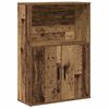 vidaXL B&oacute;kask&aacute;pur Vi&eth;arlitur 60x24x85 cm Samsettur Vi&eth;ur