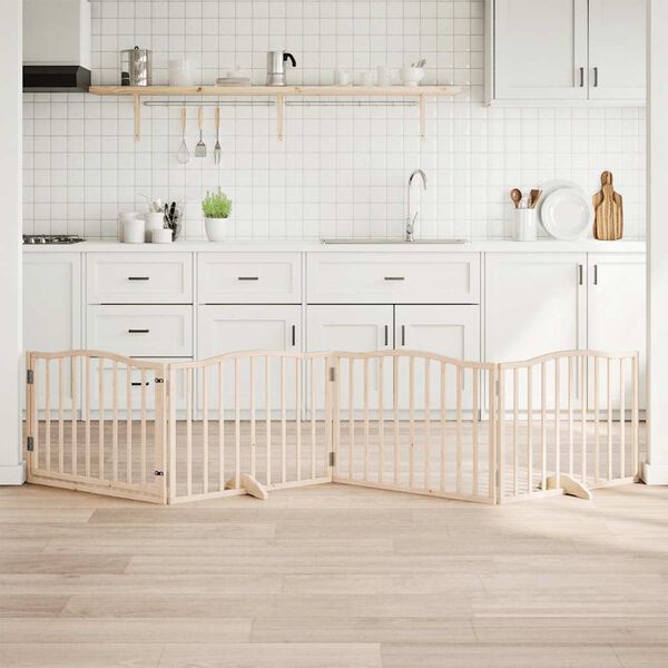 vidaXL Hundahli&eth; me&eth; Hur&eth; Fellanlegt 4 &THORN;il 320 cm &ouml;sp