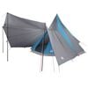 vidaXL Tipi tjald me&eth; &thorn;aki me&eth; geymslu Bl&aacute;r 510 x 690 x 330 cm taft
