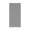 vidaXL Pleated Blind Antracite 55x150 cm Efni Breidd 54,4 cm Polyester