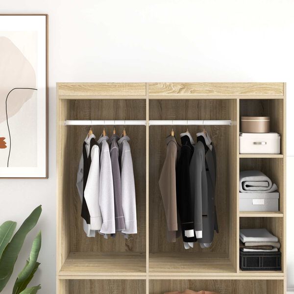 vidaXL Sk&aacute;pstangir 12 pcs Silfur 764 x 15 x 29 mm &Aacute;lblenda