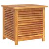 vidaXL Gar&eth;ageymslukassi me&eth; Rimlum 90x50x56 cm Gegnheil Akas&iacute;a