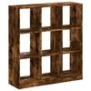 vidaXL B&oacute;kask&aacute;pur Reyklitu&eth; Eik 102x32x108 cm Samsettur Vi&eth;ur