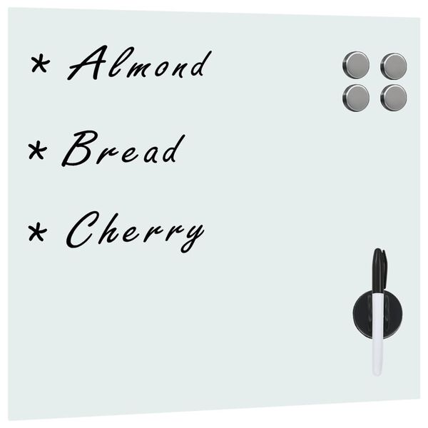 vidaXL Vegghengd Segultafla Gler 50x50 cm