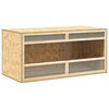 vidaXL Terrarium Engineered Wood 100x47x47 cm