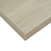 vidaXL Vegghilla Eik 120x23,5x3,8 cm MDF