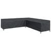 vidaXL H&uacute;&eth; fyrir h&uacute;sg&ouml;gn Svart 325 x 325 x 80 cm 210D Oxford efni