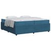 vidaXL Ramsv&iacute;k me&eth; d&yacute;nu Bl&aacute;r 200 x 200 cm d&uacute;kur