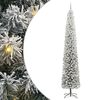 vidaXL Gervi j&oacute;latr&eacute; me&eth; 300 LED Gr&aelig;nn 300 cm PVC, st&aacute;l og plast