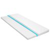 vidaXL Yfird&yacute;na 120x200 cm Kaldsvampur Eggjabakkad&yacute;na &THORN;ykkt 6 cm