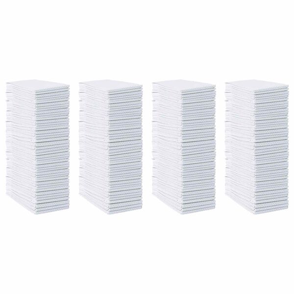 vidaXL Efnish&aacute;&eth; hundap&uacute;&eth;i 200 pcs Svartur og Hv&iacute;tt 120 x 80 cm