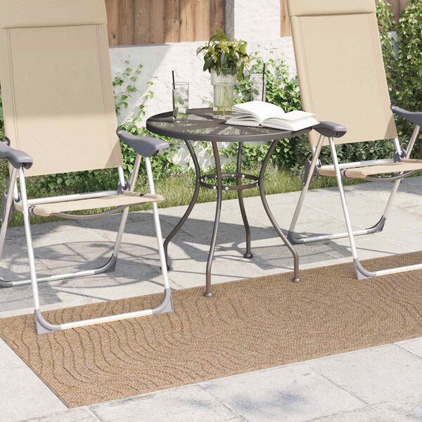 vidaXL Sv&aelig;&eth;isteppi Moir&eacute; AGIRA N&aacute;tt&uacute;rulegur 200 x 80 cm P&oacute;l&yacute;ester