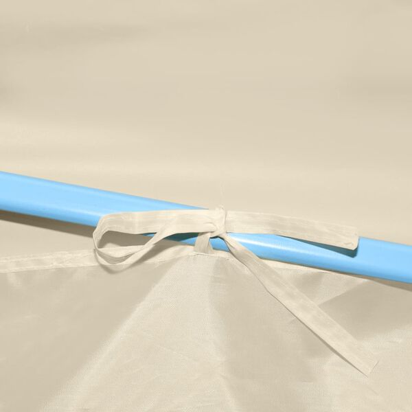 vidaXL Samfellanlegt Veislutjald 4 Hli&eth;ar 2x2 m St&aacute;l Rj&oacute;mahv&iacute;tt