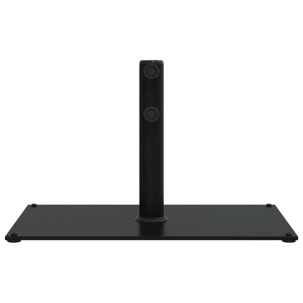 vidaXL Sólhlífargrunnur fyrir Ø32/38/48 mm Stangir 15 kg Rétthyrndur