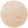 vidaXL Bor&eth;plata &Oslash;80x2,5 cm Gegnheil Fura
