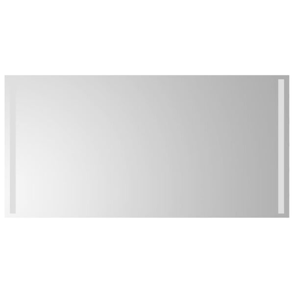vidaXL LED Ba&eth;herbergisspegill 60x100 cm