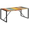 vidaXL Bor&eth;stofubor&eth; 175x90x76 cm Gegnheill Endurunninn Vi&eth;ur