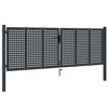 vidaXL Gar&eth;hli&eth; antras&iacute;t 300x100 cm st&aacute;l