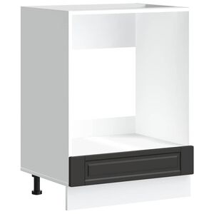 vidaXL Ofnsk&aacute;pur Porto Svartur Samsettur Vi&eth;ur