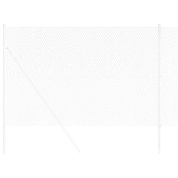 vidaXL Hexagon girðing Silfur 1,6 x 50 m Sinkhúðað stál