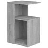 vidaXL Hli&eth;arbor&eth; Sonoma Gr&aacute;r 36x30x56 cm Samsettur Vi&eth;ur