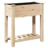 vidaXL Gar&eth;pl&ouml;ntukassi me&eth; hillu Drapplita&eth;ur 71 x 37 x 76,5 cm