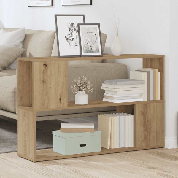 vidaXL B&oacute;kask&aacute;pur Listamannseik 100x24x63 cm Samsettur vi&eth;ur