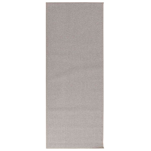 vidaXL Sv&aelig;&eth;isteppi LUGO Krem og Taupe 200 x 80 cm P&oacute;l&yacute;ester
