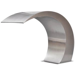 Gar&eth;foss Gosbrunnur fyrir sundlaug Ry&eth;fr&iacute;tt st&aacute;l 45x30x60 cm