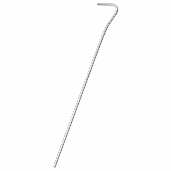 vidaXL Tjaldh&aelig;lar 25stk. 23 cm &Oslash;4 mm Galvanh&uacute;&eth;a&eth; St&aacute;l