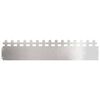 vidaXL Grasskantur 30 pcs Silfur 103 x 0,05 x 22 cm Ry&eth;fr&iacute;tt St&aacute;l