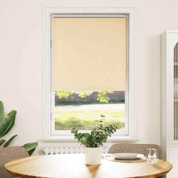 vidaXL R&uacute;llugard&iacute;nur Myrkvun Beige 65x150 cm Efni Breidd 60,7 cm