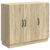 vidaXL Vi&eth;beinteyfla Sonoma eikarlitur 89 x 34,5 x 77 cm