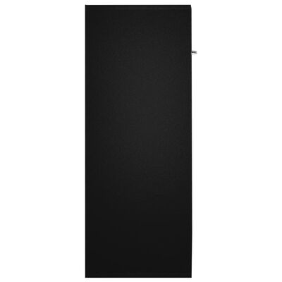 800730 vidaXL Sideboard Black 60x30x75 cm Chipboard