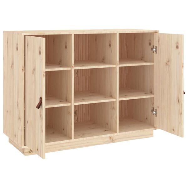 vidaXL skenkur 100x40x75 cm Solid Wood Furu