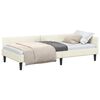 vidaXL Hornr&uacute;m ramma me&eth; h&ouml;fu&eth;gafl Rj&oacute;malitur 90 cm x 200 cm Flauel