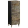 vidaXL H&aacute;r Sk&aacute;pur 40x33x110 cm Gegnheill Mang&oacute;vi&eth;ur