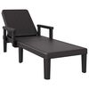 vidaXL S&oacute;lbekkur me&eth; 4 h&aelig;&eth;astillingum 155,5x57x28 cm P&oacute;l&yacute;pr&oacute;p&yacute;len