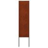 vidaXL Gar&eth;s b&uacute;na&eth; skj&aacute;r &Uacute;tskur&eth;ur Rusty 32 x 140 cm Ve&eth;ra&eth; st&aacute;l