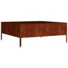 vidaXL Upph&aelig;kka&eth; Gar&eth;ker 100x100x41 cm Corten St&aacute;l