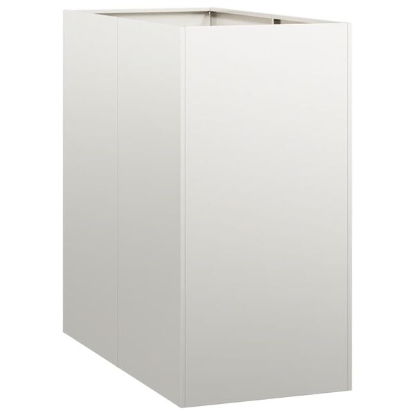 vidaXL Gróðurker 40x80x80 cm Ryðfrítt Stál