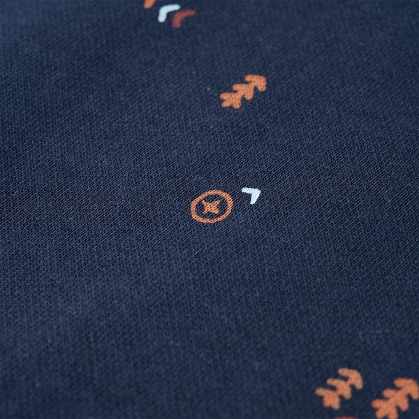 Barnapeysa D&ouml;kkbl&aacute; Blanda 104