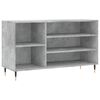 vidaXL Sk&oacute;sk&aacute;pur Steypugr&aacute;r 102x36x60 cm Samsettur Vi&eth;ur