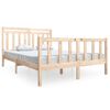 vidaXL R&uacute;mgrind Gegnheill Vi&eth;ur 140x190 cm