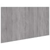 vidaXL H&ouml;f&eth;agafl Gr&aacute;r Sonoma 160x1,5x80 cm Samsettur Vi&eth;ur