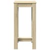 vidaXL Barborð Sonoma Eik 51x50x103,5 Samsettur Viður